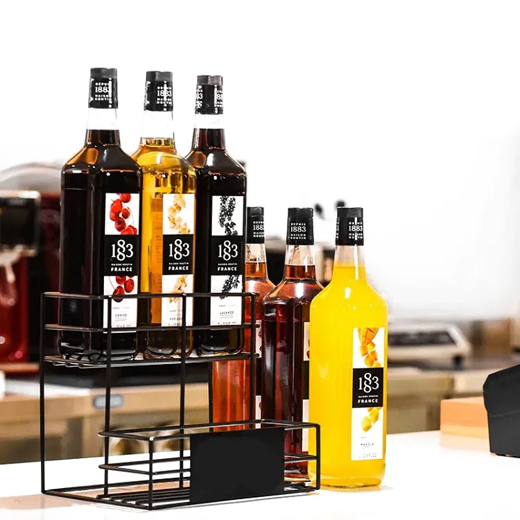 Organizador de especiarias para rack de bancada que economiza espaço